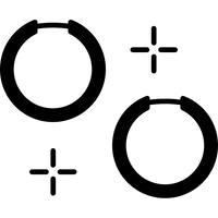 Créoles torsadées