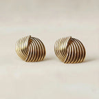 Boucles d’oreilles torsadées - Métamorphose Visée Bijoux