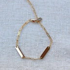 Bracelet 1-2-3 plaques – Expression Visée Bijoux