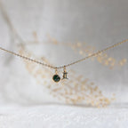 Collier signe astro et pierre – Mon Identité Visée Bijoux