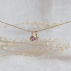 Collier signe astro et pierre – Mon Identité Visée Bijoux